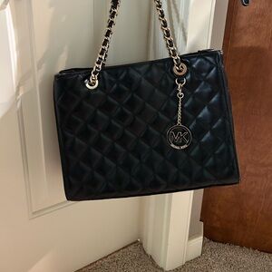 Michael Kors black shoulder bag